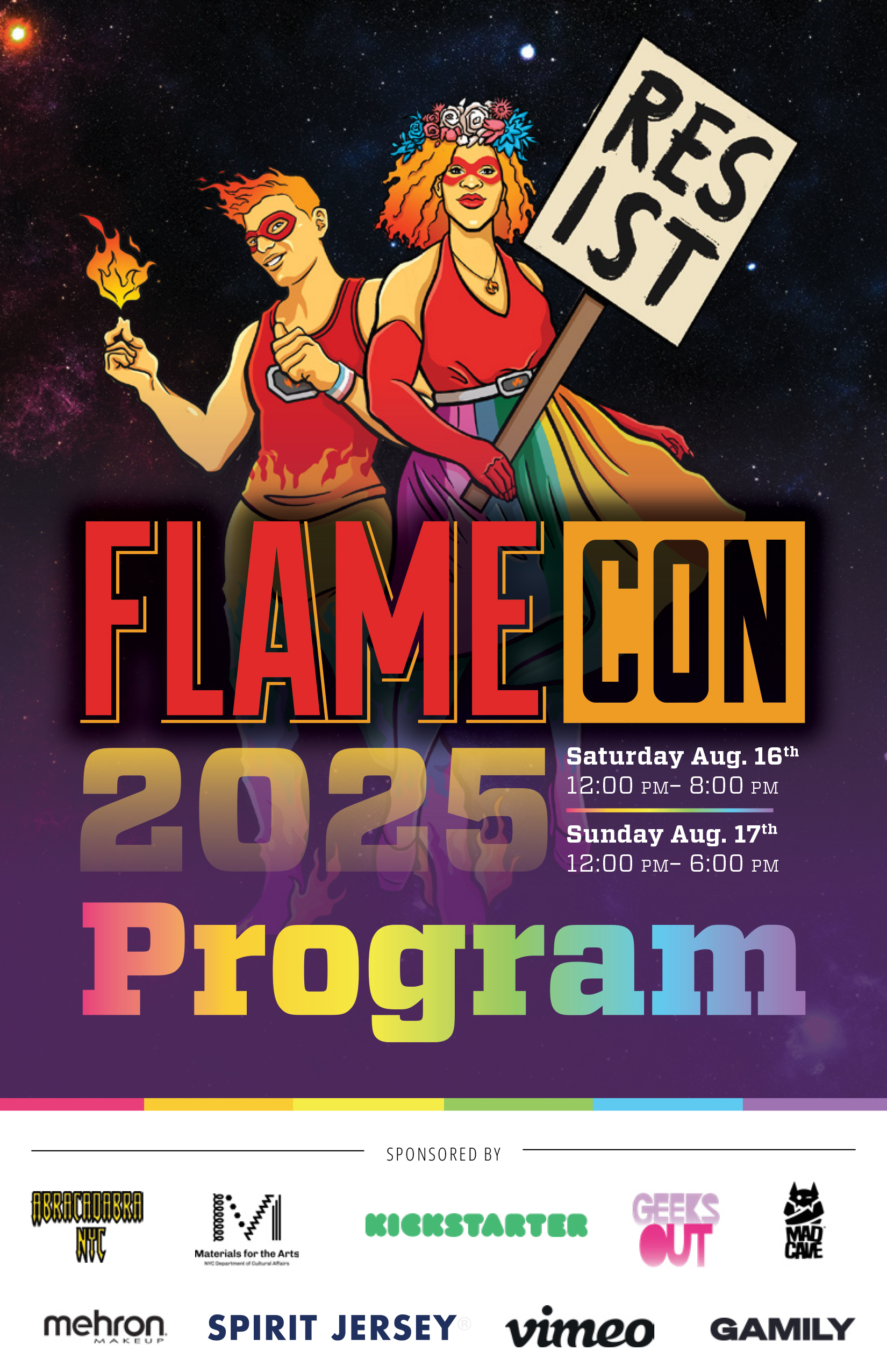 Flame Con 2025 Program