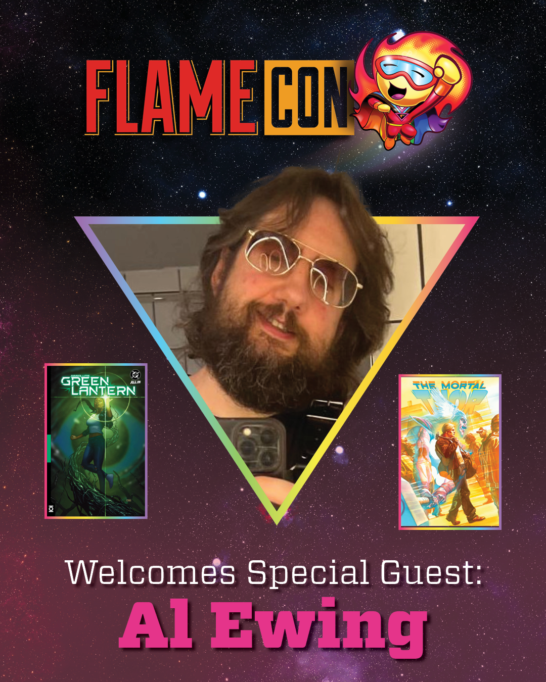 Image of 2026 Flame Con Special Guest Al Ewing
