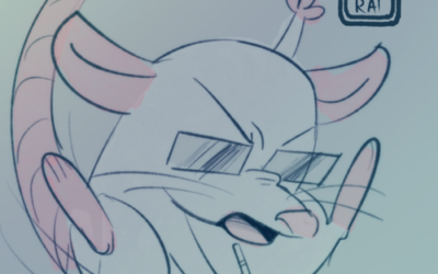 LucklessRat Illustration